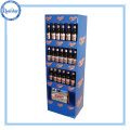 Cardboard display stand for helmet energy drinking display racks